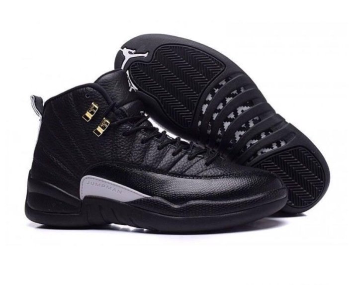 jordan 12 black and white