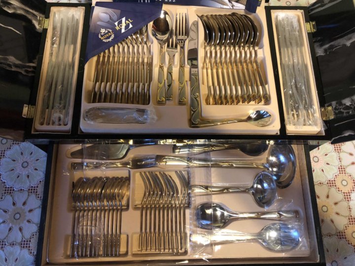 столовый набор royal. столовый набор royal. Zillinger набор столовых приборов leona zl-854gs 72 предмета. Zillinger набор столовых приборов gisela zl-854gs 72 предмета. столовые приборы royal salute 72 предмета в чемодане.