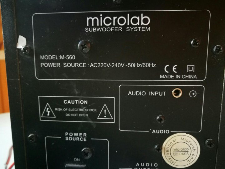 Microlab m 560k схема