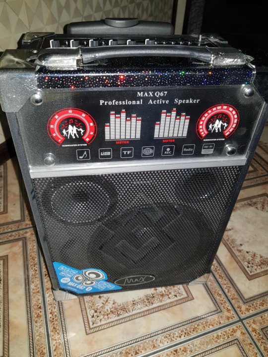 Колонка макс. Портативная акустика Max q67. Портативная колонка Max q 67. Max q67 professional Active Speaker. Max q67 зарядка.