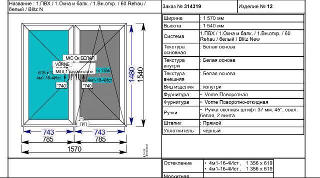 Определение окон 1 6 6 пример Определение окон 1 6 6 пример