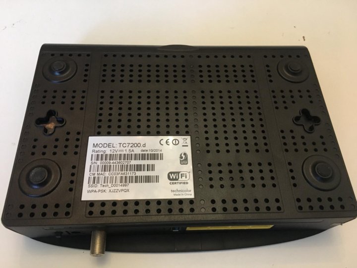 Technicolor router support