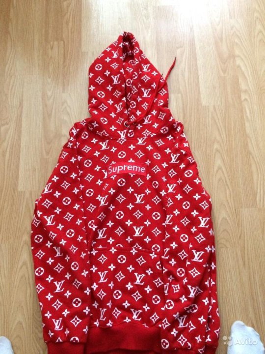 supreme louis v hoodie