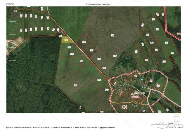 Публичная кадастровая карта киржачского района владимирской области