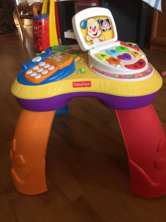 Столик музыкальный развивающий fisher price