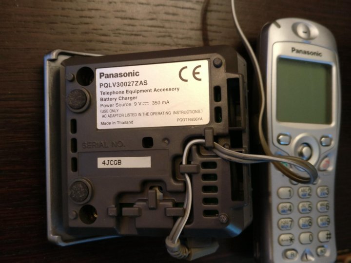 Радиотелефон Dect Panasonic Pqlv30018Za KX-TCA256