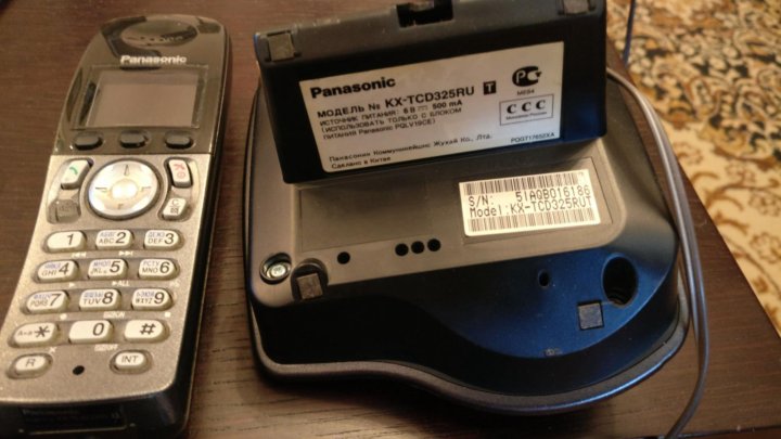 Радиотелефон Panasonic Pqlv30018Za, KX-tga110ru - Авито