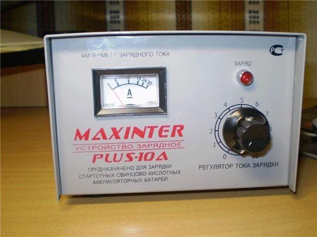 Зарядное устройство maxinter plus 10a схема