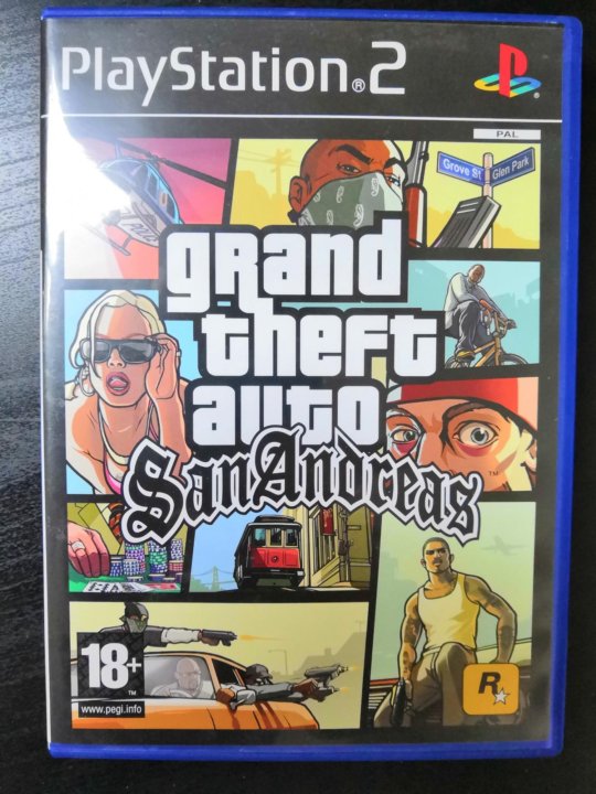 Igra Gta San Andreas Dlya Ps 2 Kupit V Moskve Cena 600 Rub Prodano 17 Iyulya 2018 Igry Dlya Pristavok I Pk