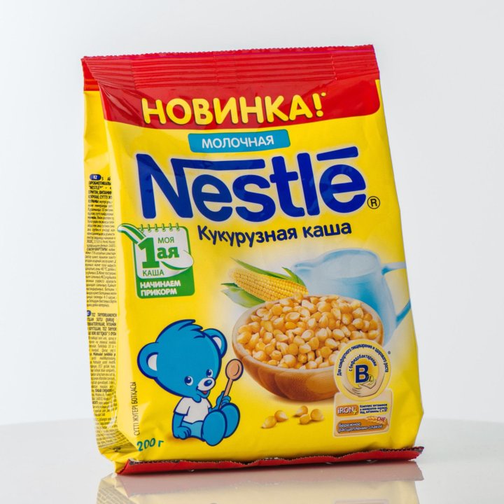 Каша nestle молочная кукурузная 250 г