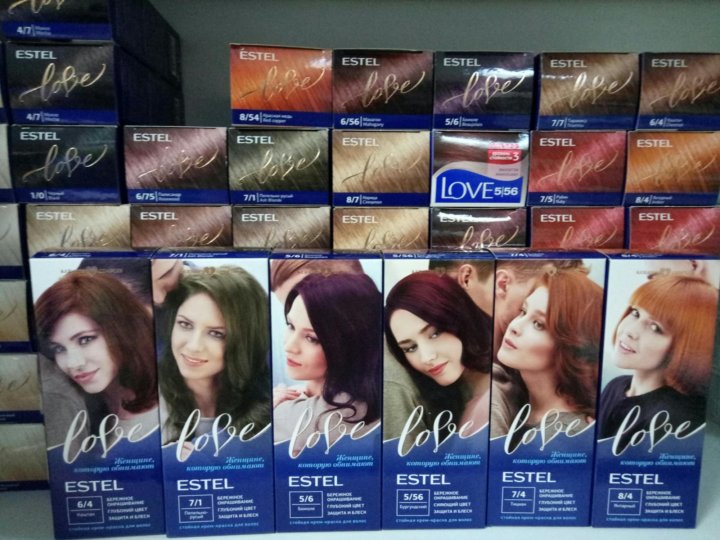 Краска для волос estel love шоколад