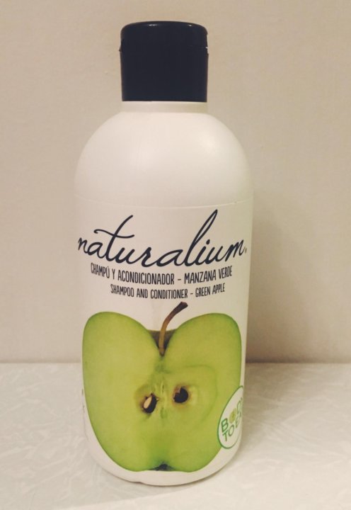 Naturalium шампунь и кондиционер для волос зеленое яблоко
