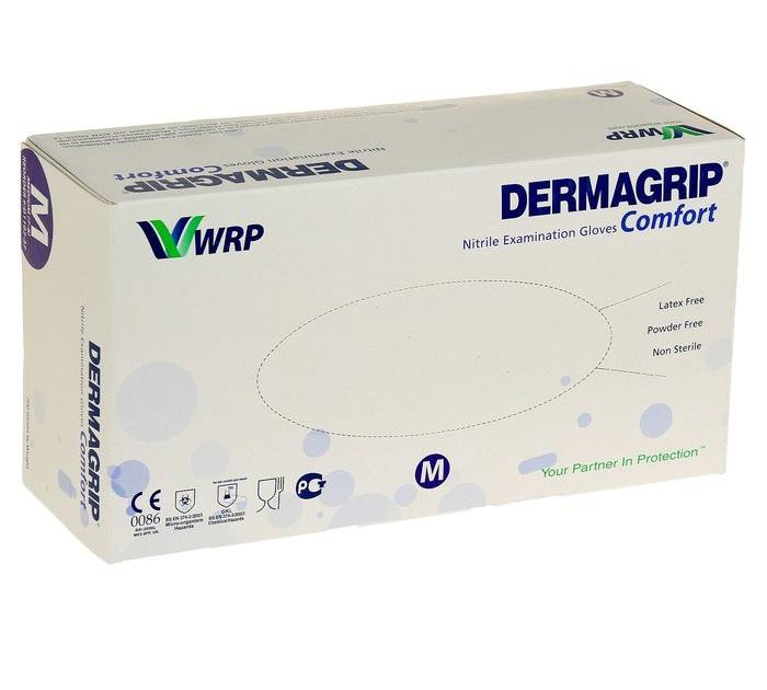 Dermagrip high risk l. Перчатки Dermagrip нитрил. Перчатки дерма грипп комфорт. Перчатки Дермагрип ультра нитриловые. Перчатки Dermagrip examination Gloves Extra.