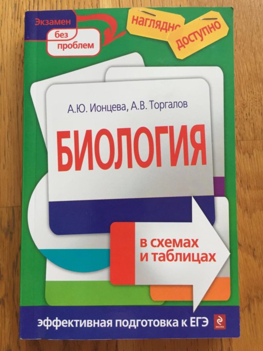 А ю ионцева а в торгалов биология в схемах и таблицах