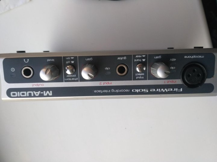 Внешняя звуковая карта m audio firewire solo