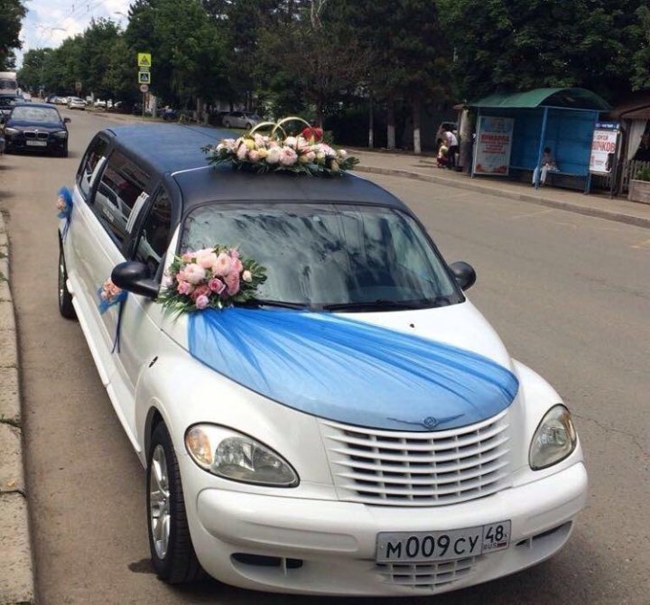 Свадебный лимузин pt Cruiser