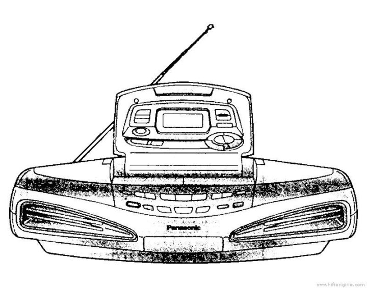 Panasonic rx dt401 схема