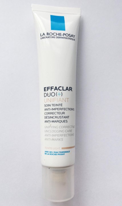 La roche posay duo тонирующий. La Roche Posay Effaclar Duo(+). Effaclar Duo + тонирующий, la Roche-Posay. Ля Рош позе эфаклар дуо крем с тональным.