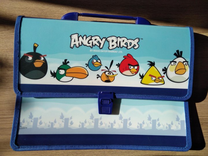 Пенал школьный angry birds