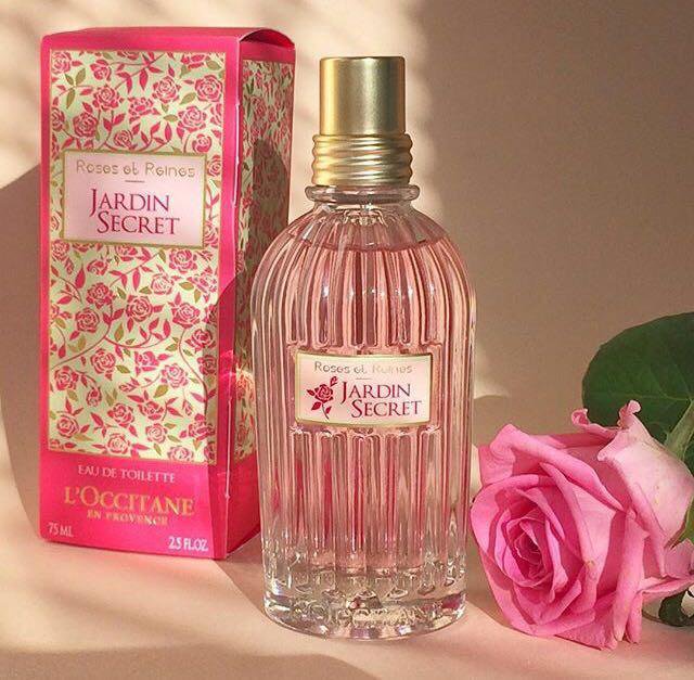 L a rose. Секрет Жардин. Rose confite loccitane.