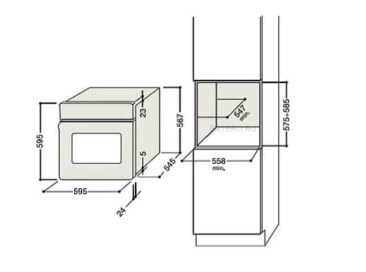 Газовый духовой шкаф ariston fbg ix