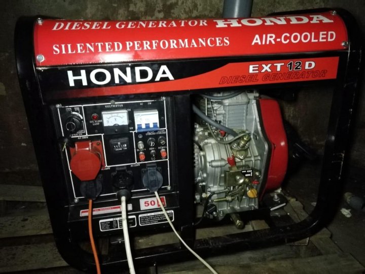 дизельный генератор honda ext 12d инструкция