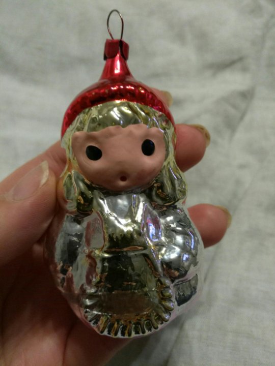 Новогодняя Игрушка Красная Шапочка Новогодняя Игрушка Красная Шапочка
