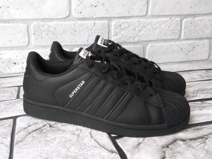 Adidas Superstar Black мужские