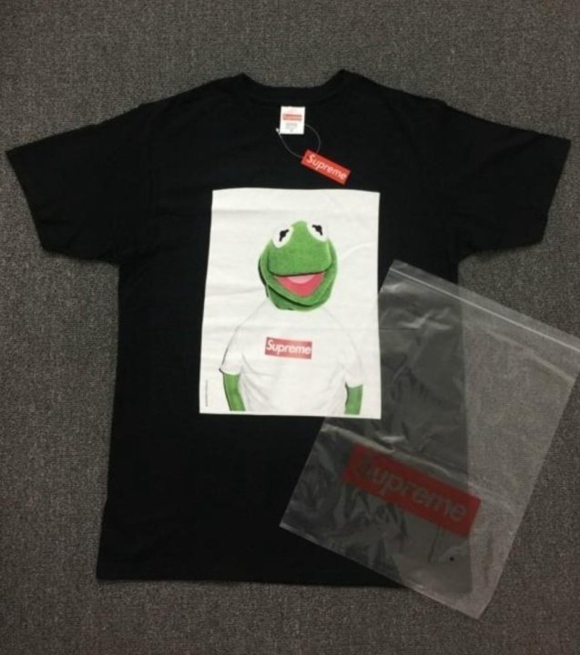 Supreme kermit clearance photo tee