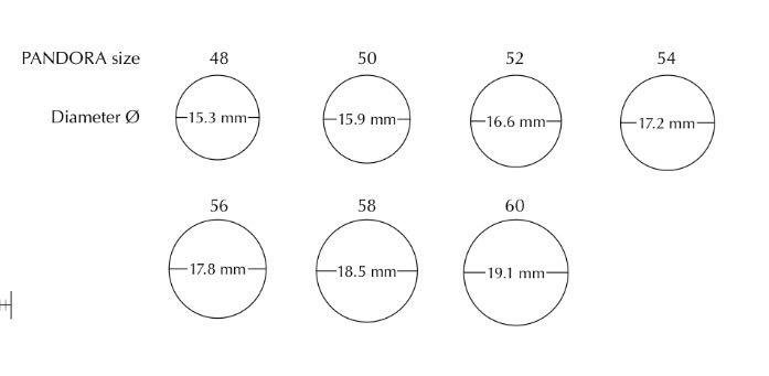 15 размер кольца. Размерная сетка колец Пандора. Размеры колец Пандора. 54 Размер кольца Пандора. Pandora Size Guide.