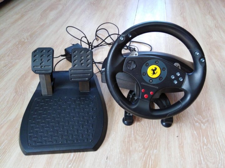 Не работают педали на руле thrustmaster ferrari