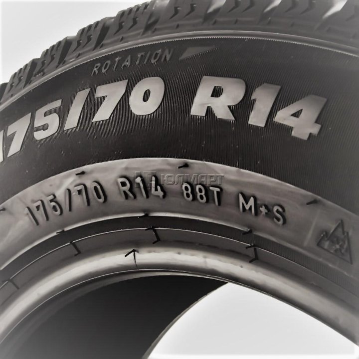 Pirelli зима R14_175/70 - купить в Нижнем Тагиле, цена 3 000