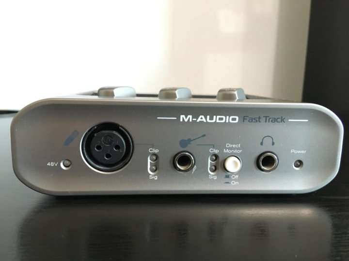 Внешняя звуковая карта m audio fast track usb