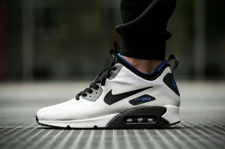 nike air max 90 mid winter blau