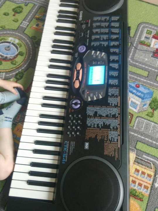 casio ctk 541 midi