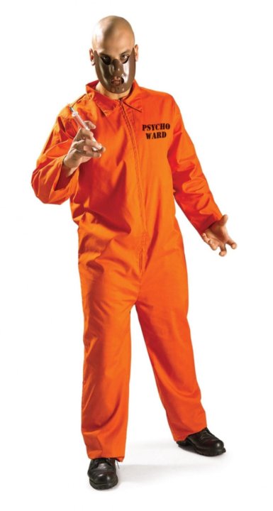 Костюм заключенного оранжевый – купить в Москве, цена 1 500 руб ...