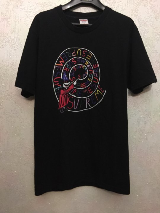 supreme joe roberts swirl tee