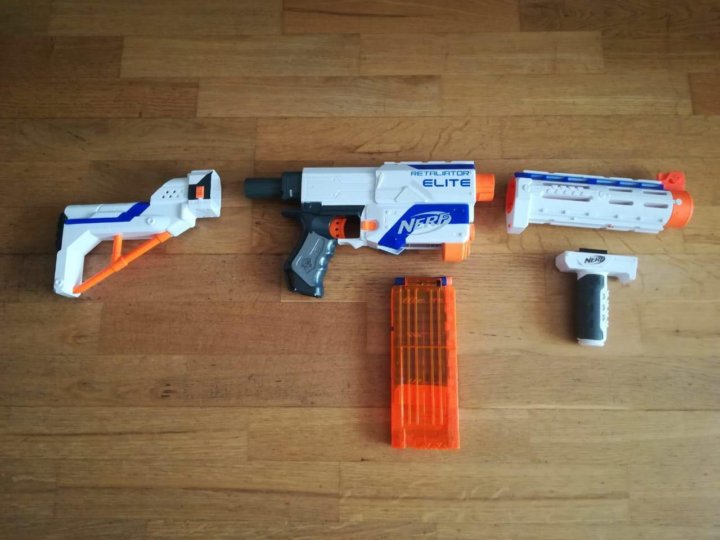 Nerf retaliator схема