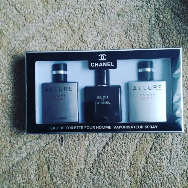 Chanel pour homme. Парфюмированный набор bleu de Chanel 3 по 30 мл. Подарочный парфюмерный набор Chanel Allure pour homme 3x30 ml мужской. Chanel 25ml набор духов. Набор Шанель мужские 4 шт по 25 мл.