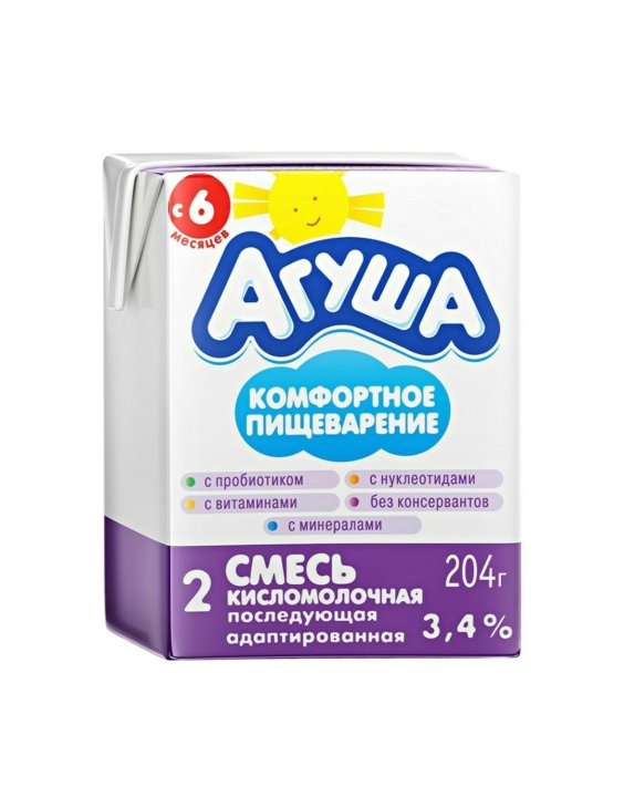 Как давать кисломолочную агушу