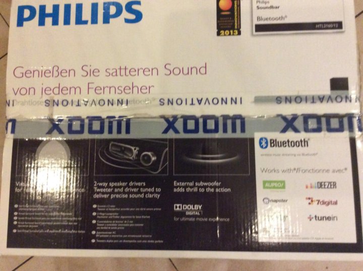 soundbar philips htl1190