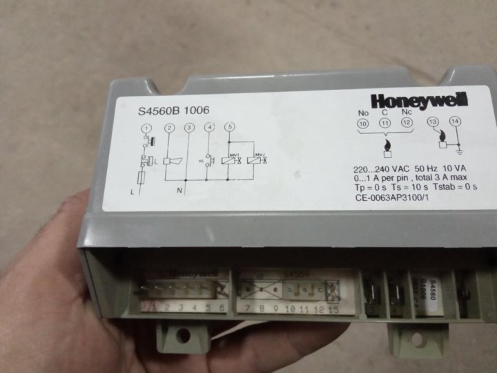 Honeywell s4565am 3058 схема