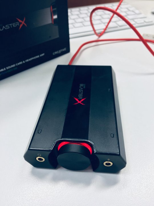 Внешняя звуковая карта creative sound blaster x5