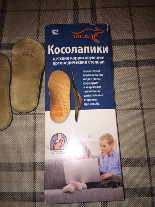 Стельки косолапики фото