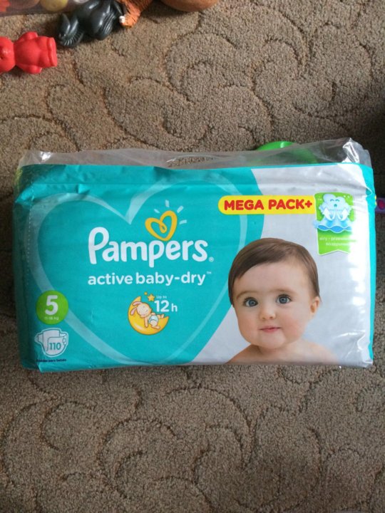 pampers active baby 5 110