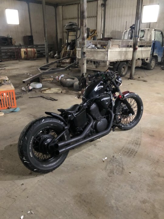 Honda Steed Bobber кастом