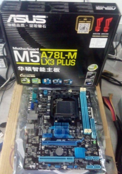 Asus m5a78l m lx3 нет изображения