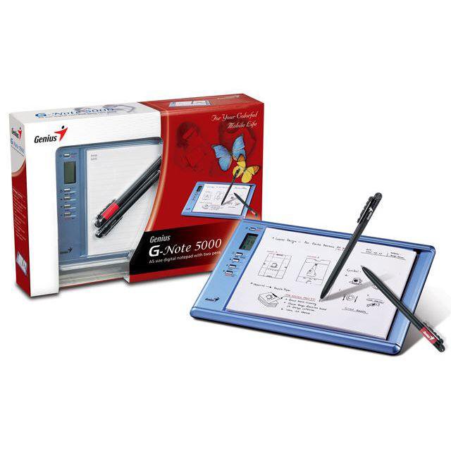 G note. Genius g-Note 5000. Genius g-Note 7000. Цифровая записная книжка. Блокнот цифровой электронный с памятью.
