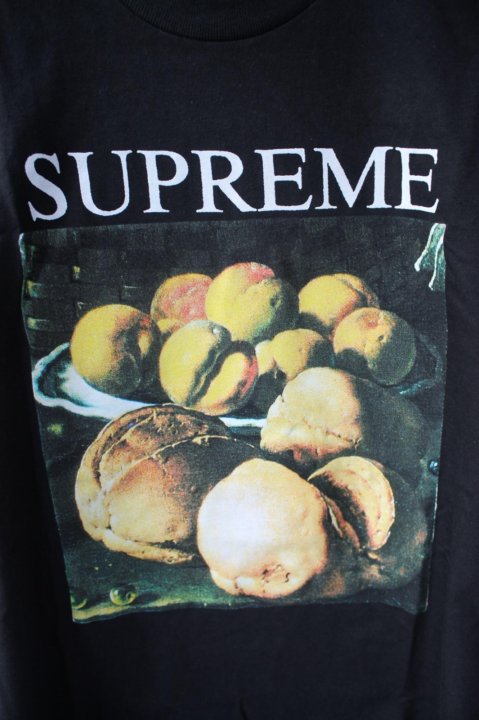 supreme still life tee black