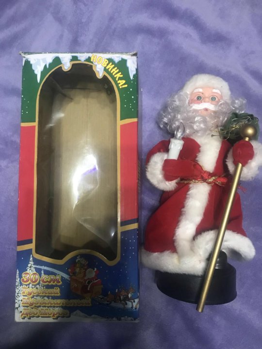 Музыкальные Двигающиеся Новогодние Игрушки